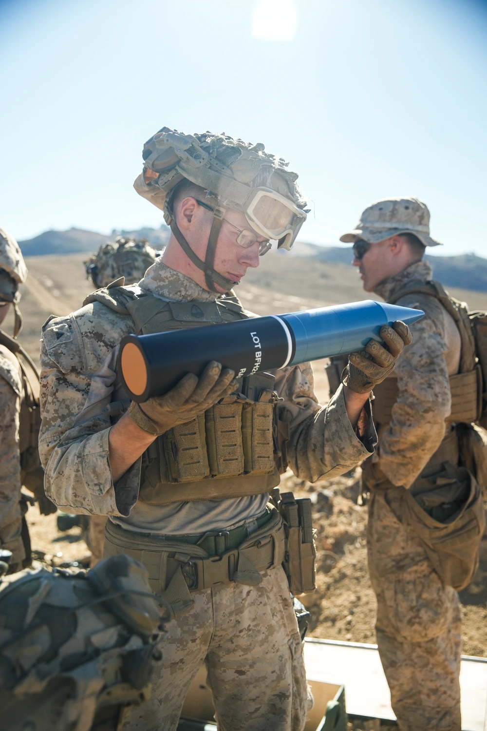 Dvids Images Lar Co Conducts Low Light Live Fire Range At Camp