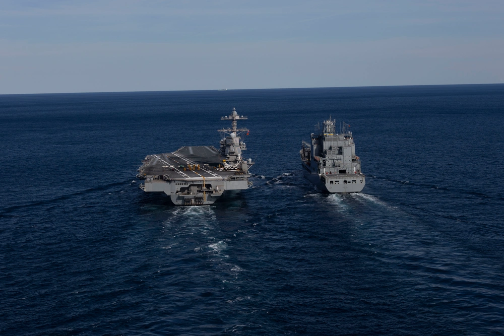 Dvids Images Uss Gerald R Ford Cvn Conducts Ras With Usns