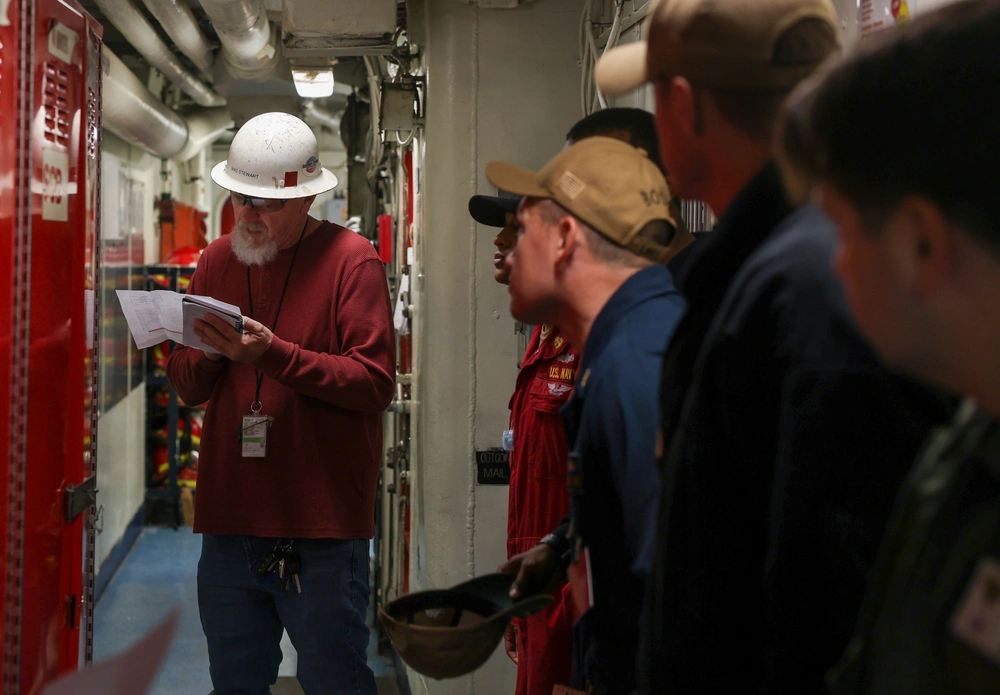 Dvids Images Uss Wasp Conducts Post Deployment Maintenance