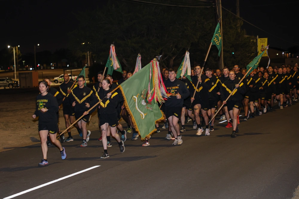 Dvids Images Th Mp Bn Holiday Run Image Of