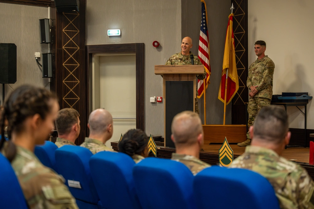 DVIDS Images Task Force Thunder Inducts New Leaders During NCO