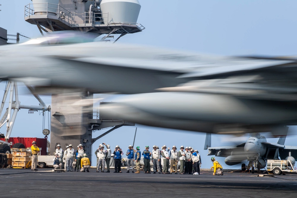 DVIDS Images USS Carl Vinson CVN 70 Hosts Distinguished Visitors