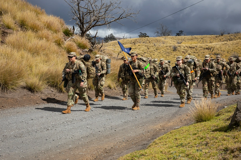 Dvids Images Th Dstb Conducts Ruck March At Pta Image Of