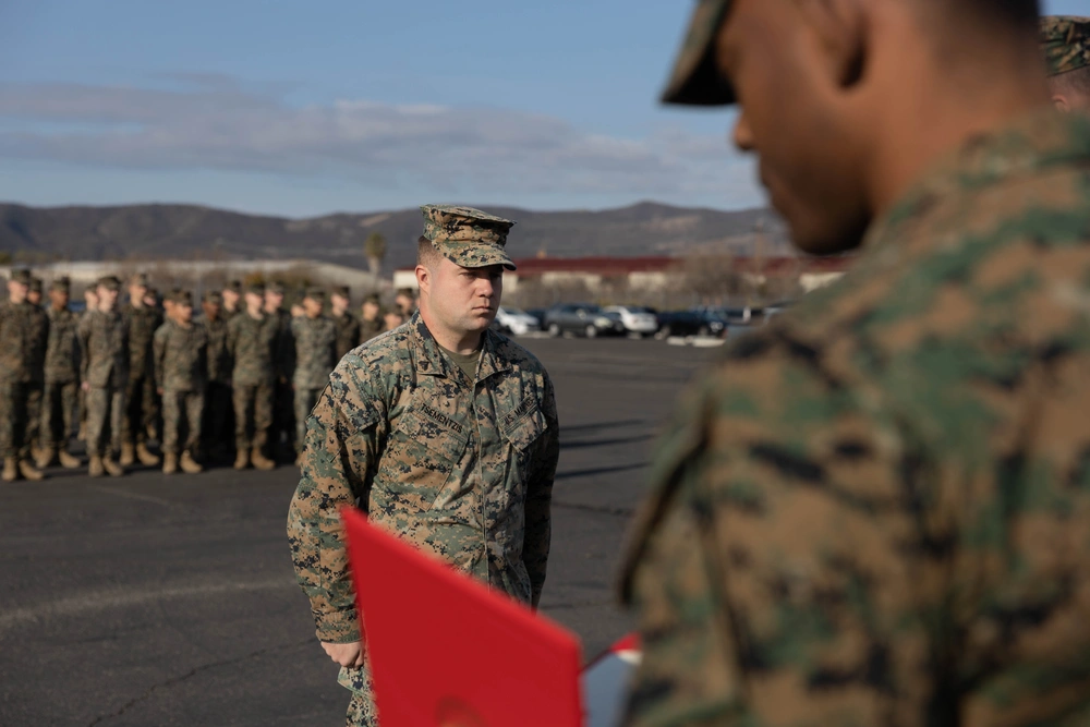 DVIDS Images 1st MLG Marine Receives Award For Improving Testing Of