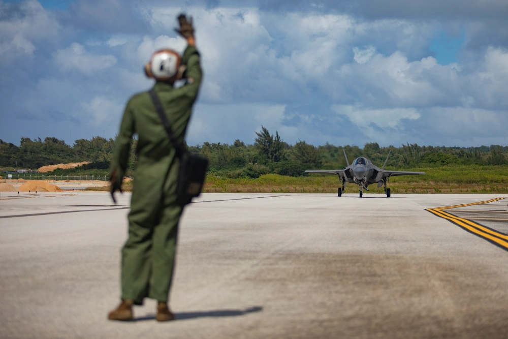 Dvids Images U S Marine Corps F Bs Arrive At Tinian Image Of