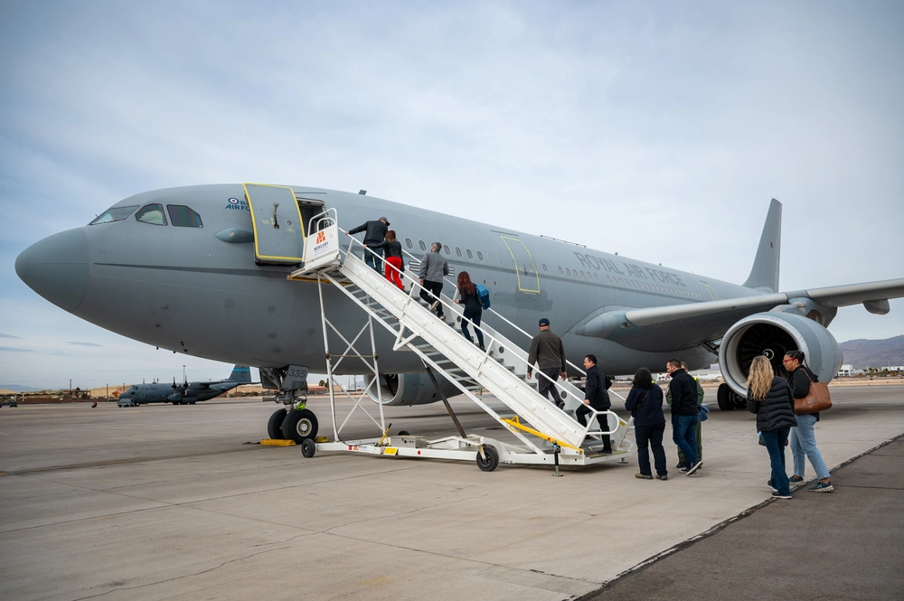 Dvids Images Nellis Creech Honorary Commanders Ride Raf Voyager