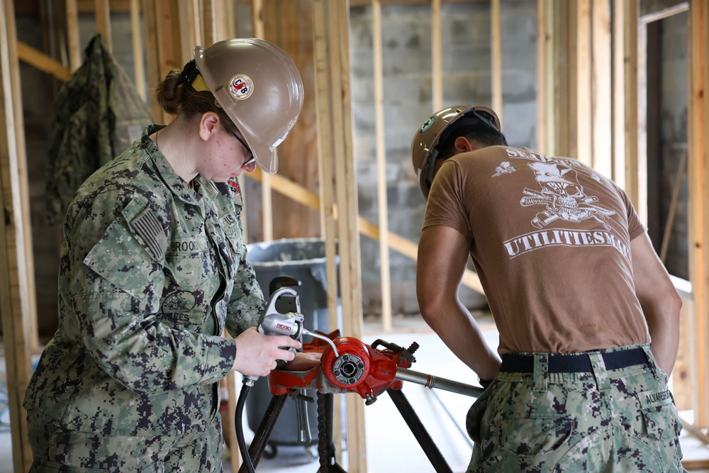 DVIDS Images NMCB 133 Conducts Homeport Operations Image 4 Of 5