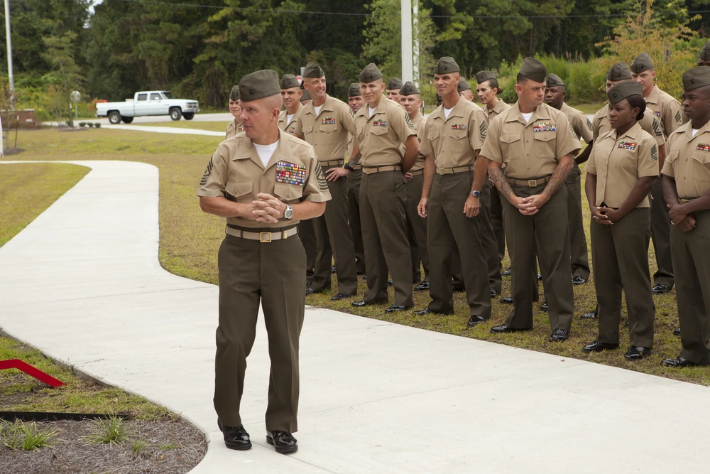 DVIDS - Images - SNCOA Barracks Ribbon Cutting Ceremony [Image 2 of 4]