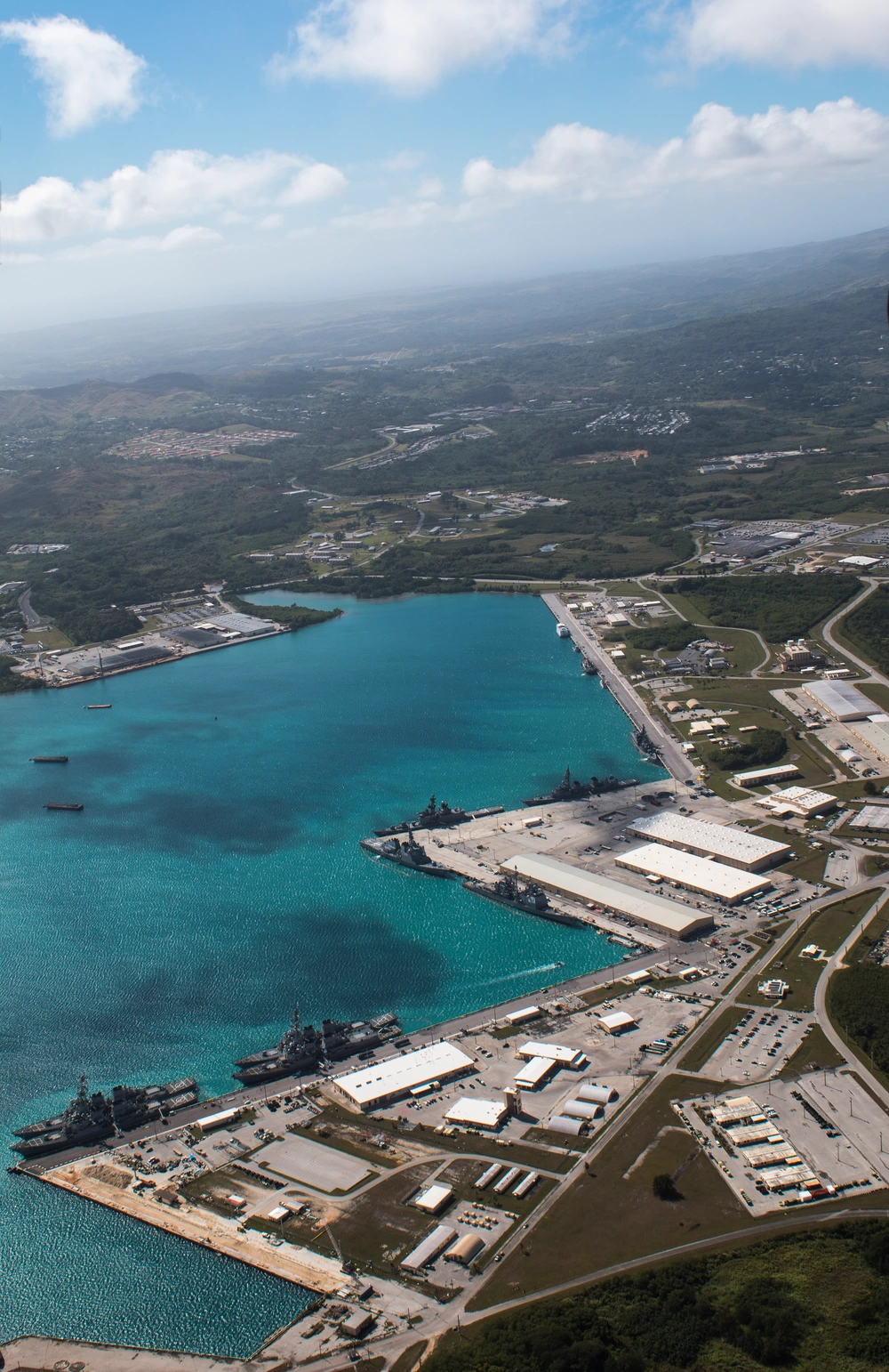 DVIDS - Images - Aerial view of Naval Base Guam during Multi-Sail 2016 ...