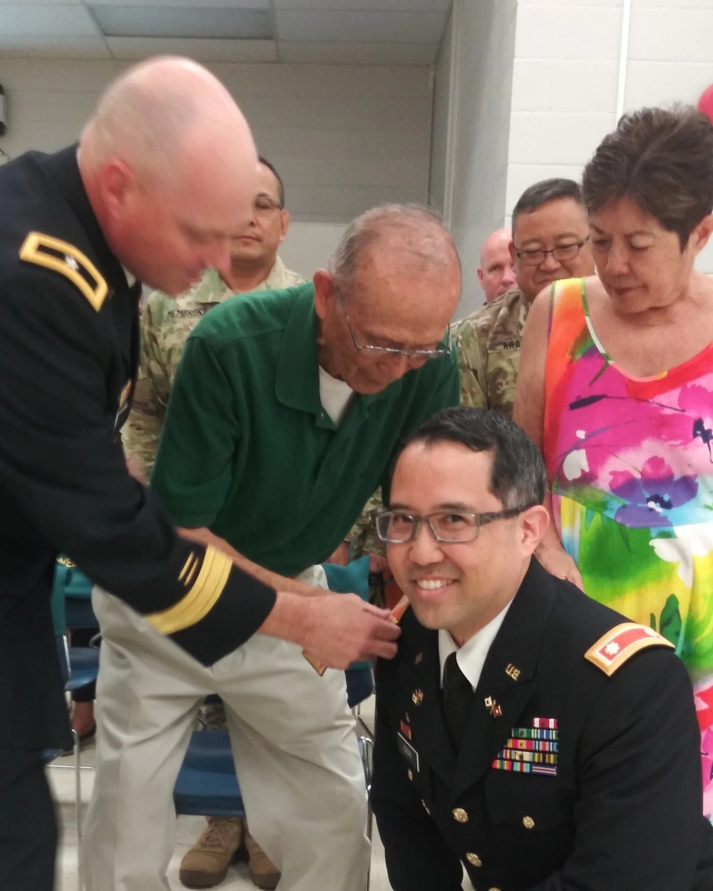 DVIDS - Images - Col. Iseri promoted by parents and commanding general ...