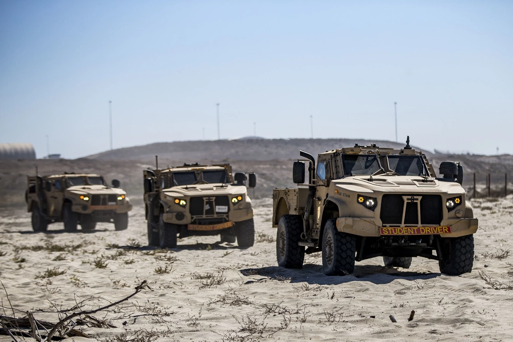 JLTV course teaches Pendleton Marines to drive new ground vehicle
