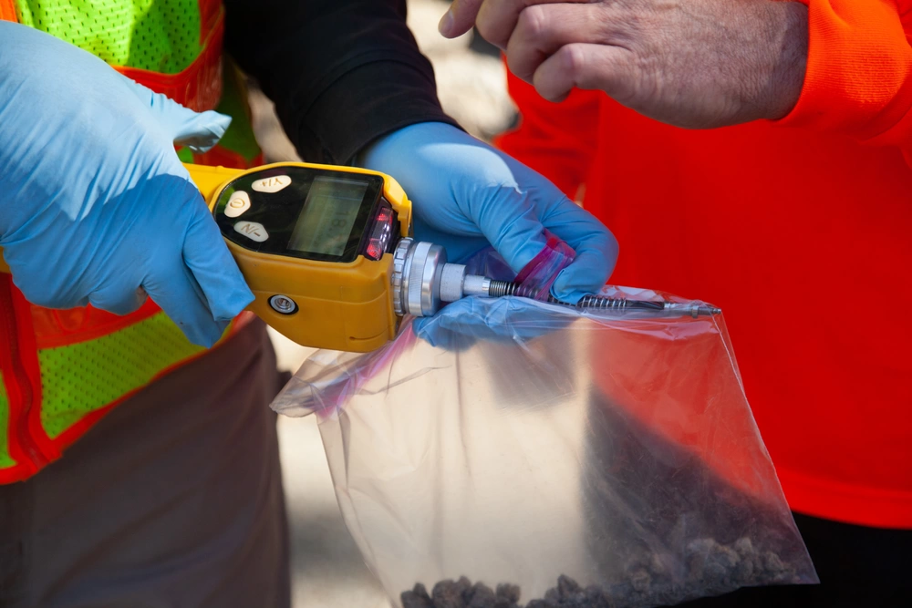 Soil Sampling, Fort Miley Reservation