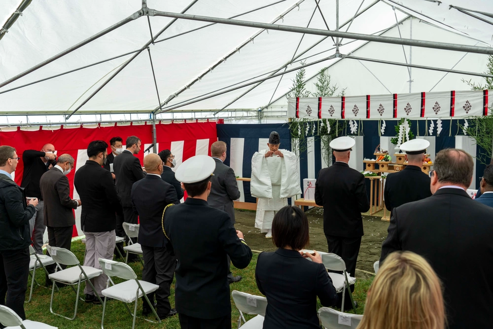 DVIDS - Images - CFAY Holds Groundbreaking Ceremony for New High School ...