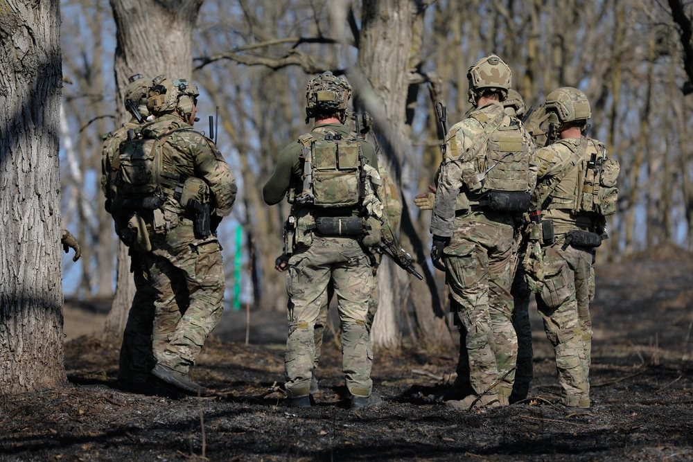 DVIDS - Images - Special Forces Conduct Squad Movement Tactics on Camp ...