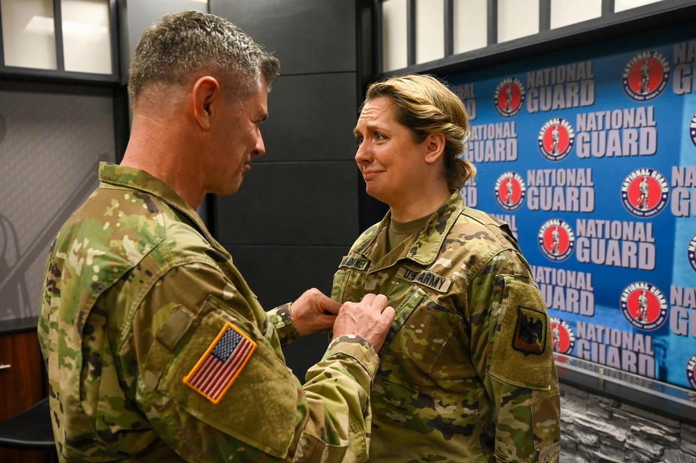 DVIDS - Images - National Guard Soldier joins Senior NCO ranks
