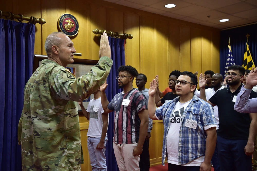 DVIDS - Images - Gen. Randy A. George, VCSA, delivers oath of ...