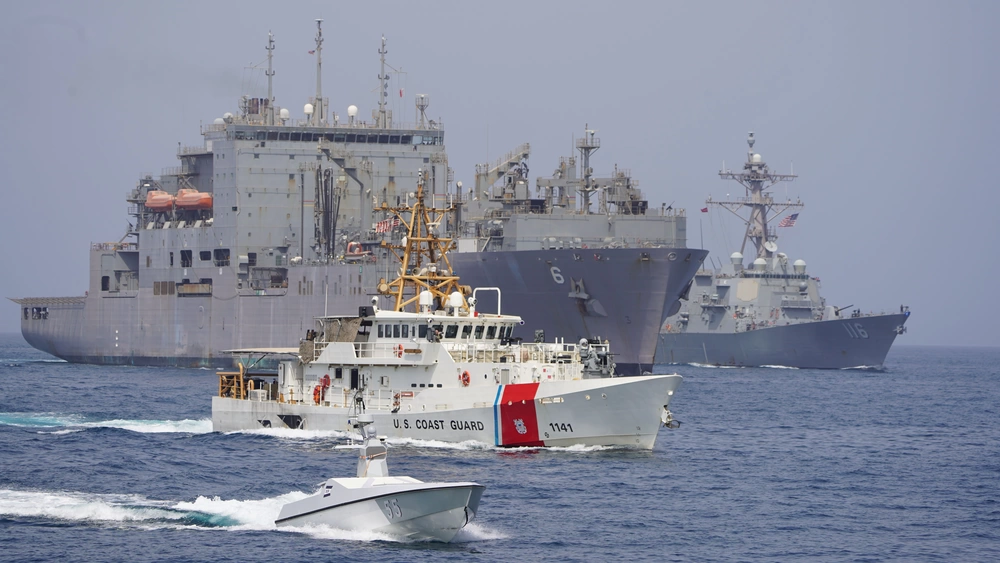DVIDS - Images - U.S. Navy, U.S. Coast Guard Transit the