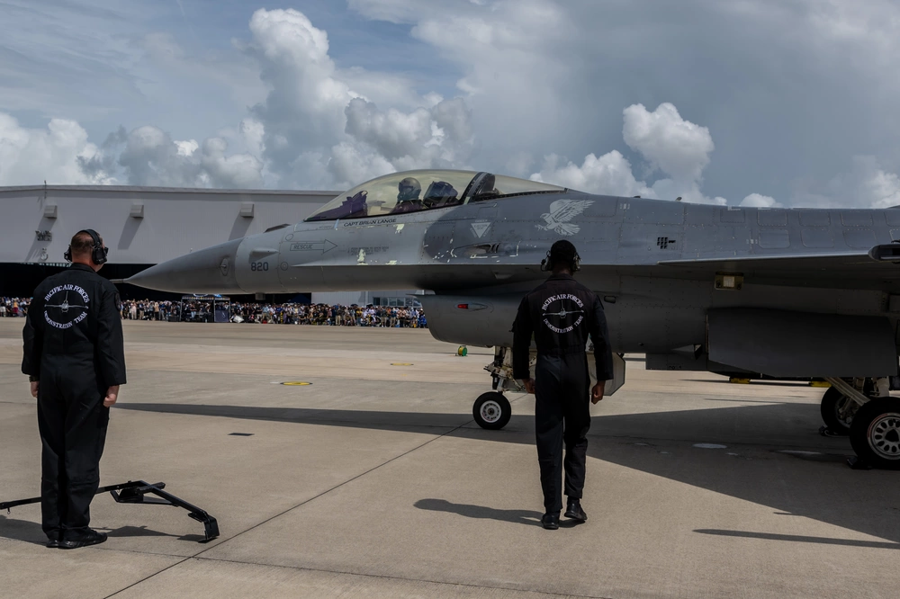 PACAF F-16 DEMO TEAM パッチ　4枚 デモチーム ファイナルF-16 PACAF Demo パッチ 2025 ワッペン
