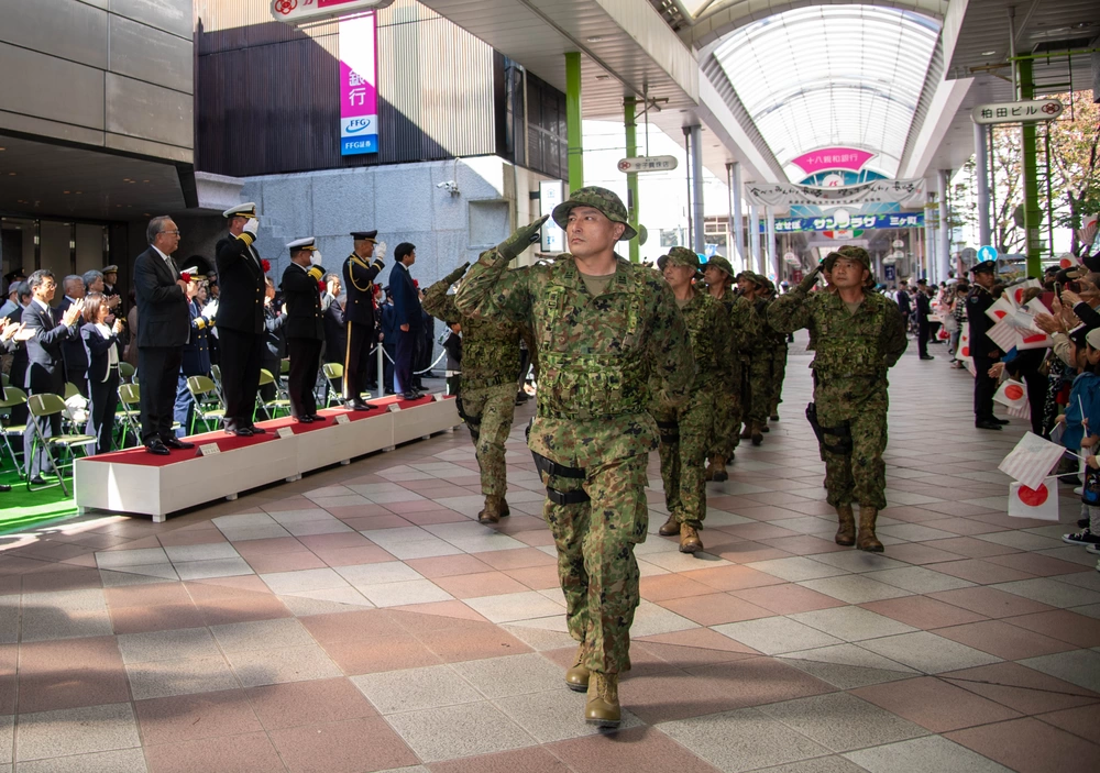 DVIDS - Images - Sasebo Japan Self Defense Forces Parade [Image 10 of 12]