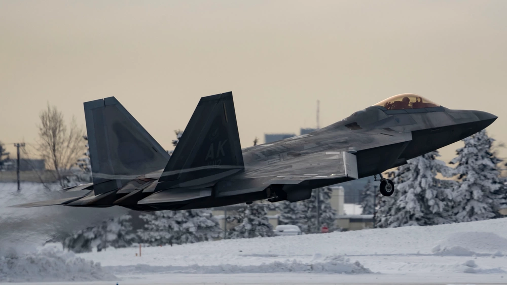 DVIDS - Images - 3rd Wing F-22s promote dominance over JBER