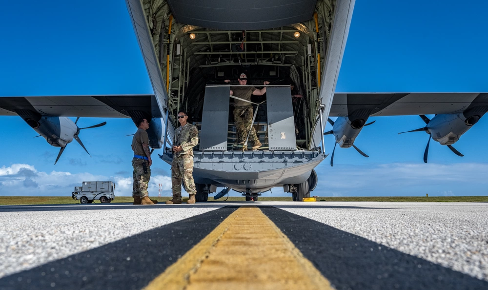 OCD 2024 グアム日米共同訓練 ワッペン パッチ JASDF USAF USAF United States Forces Japan USFJ JSDF HOOK & LOOP Keen