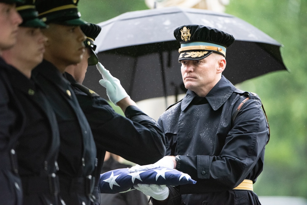 DVIDS - Images - Military Funeral Honors with Funeral Escort were ...