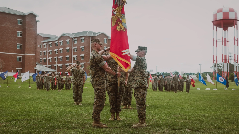 DVIDS - Images - 2d CEB Change of Command [Image 1 of 10]