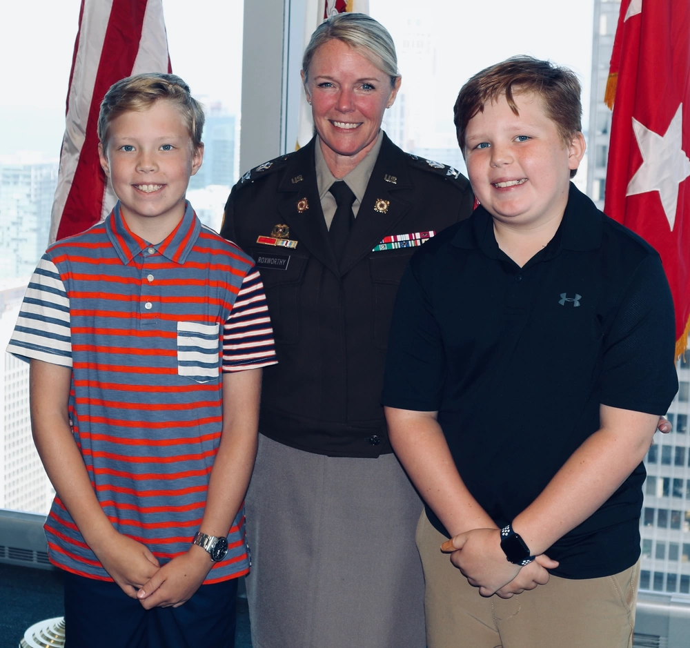 DVIDS - Images - Gold Star Family Pins Rank on National Guard Colonel ...