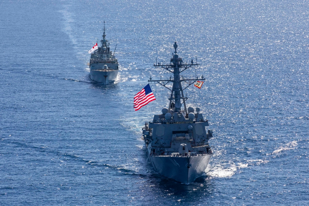 DVIDS - Images - USS Ralph Johnson and HMCS Montreal conduct Bilateral ...
