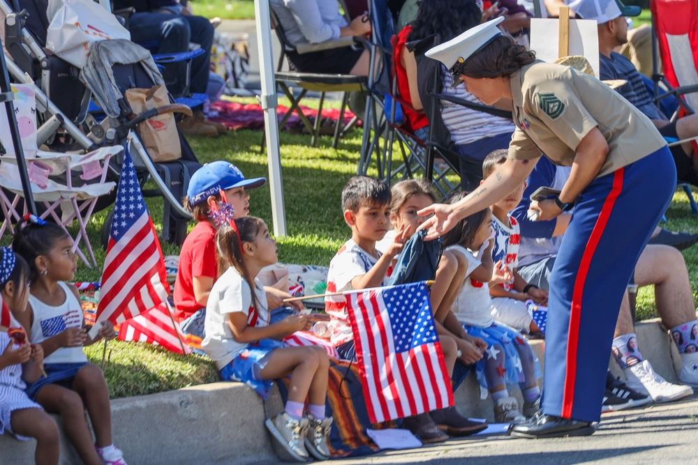 DVIDS - Images - RS Riverside Marines participate in Independence Day ...