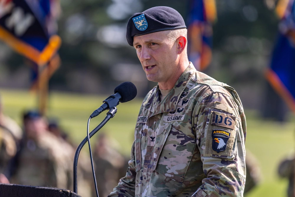 DVIDS - Images - Colonel Tyler Partridge Assumes Command of Troops at ...