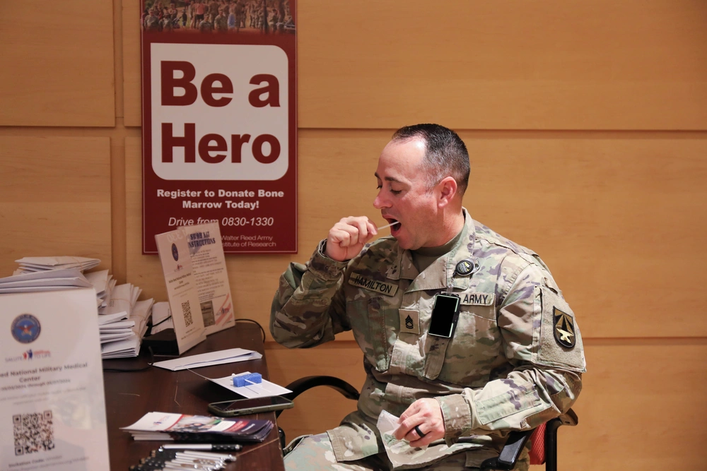 DVIDS Images WRAIR holds blood drive and encourages bone marrow