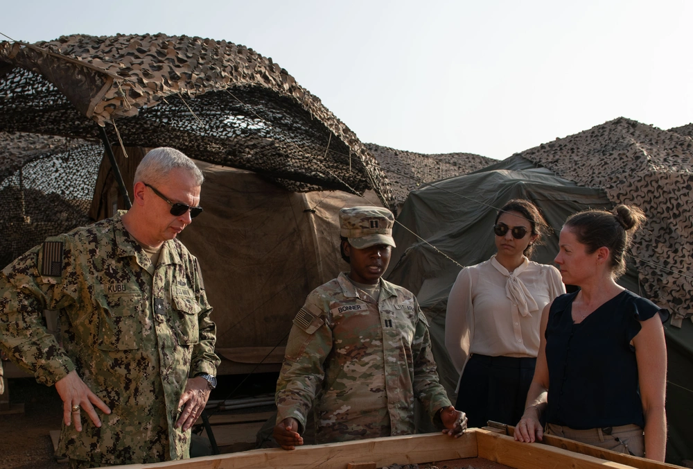 DVIDS - Images - DASD for African affairs visits Camp Lemonnier and ...