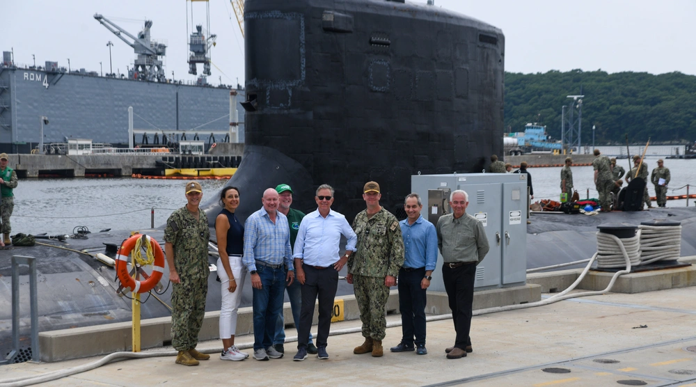 DVIDS Images Connecticut Governor Embarks on USS South Dakota