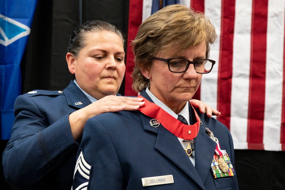 DVIDS Images 136th Airlift Wing Chief retires after 25 years of