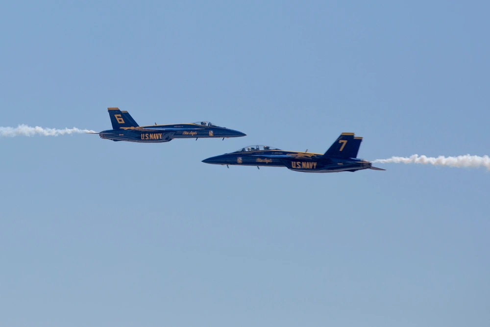 DVIDS Images 2024 America's Airshow Practice U.S. Navy Blue Angels