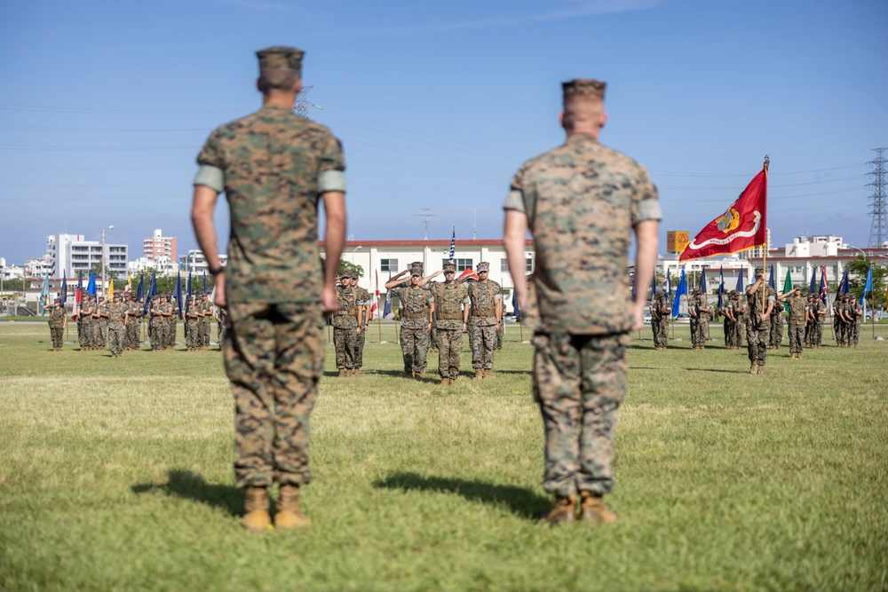 DVIDS Images Marine Wing Headquarters Squadron 1 holds change of