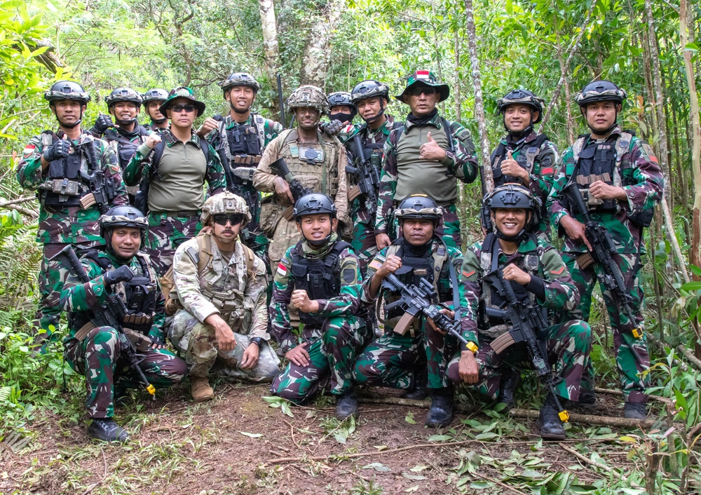 The Indonesian National Armed Forces conduct operations in JPMRC 25-01