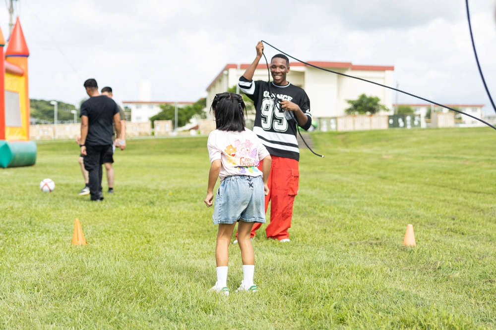 DVIDS Images 12th MLR Marines Host a Field Day for the Nagomi Home