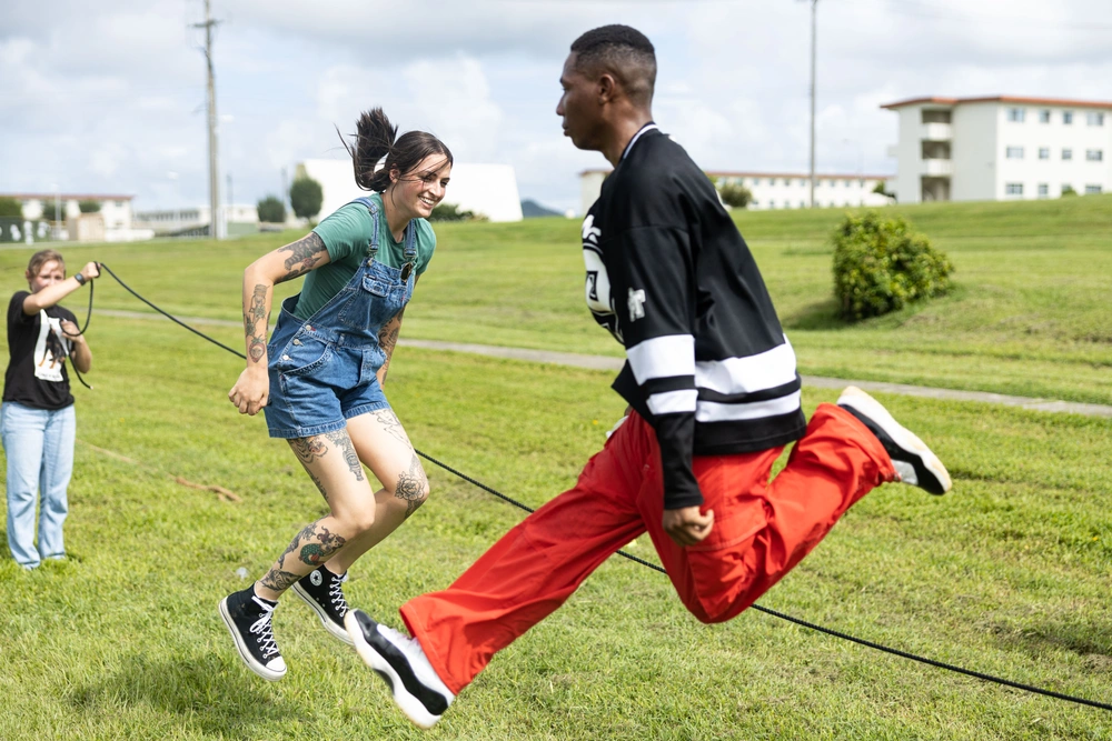 DVIDS Images 12th MLR Marines Host a Field Day for the Nagomi Home