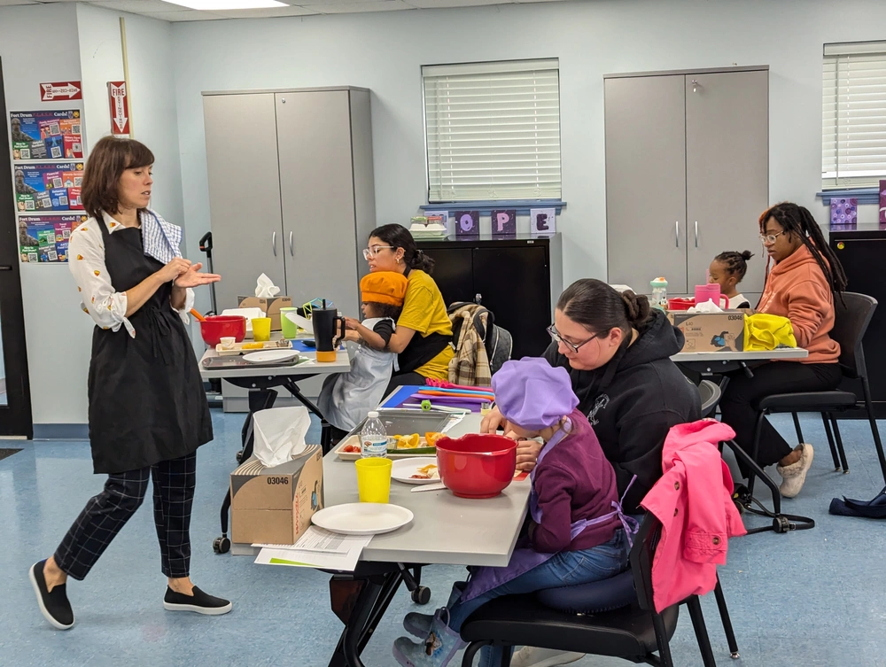 DVIDS Images Fort Drum families get adventurous with food to learn