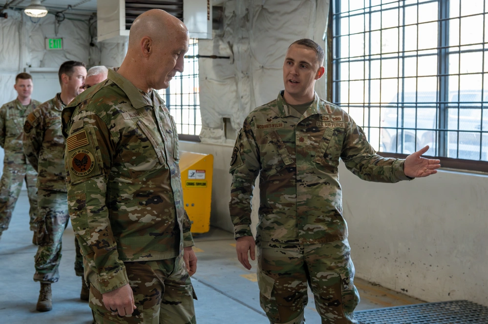 DVIDS Images CSAF, CMSAF visit JBER [Image 2 of 2]