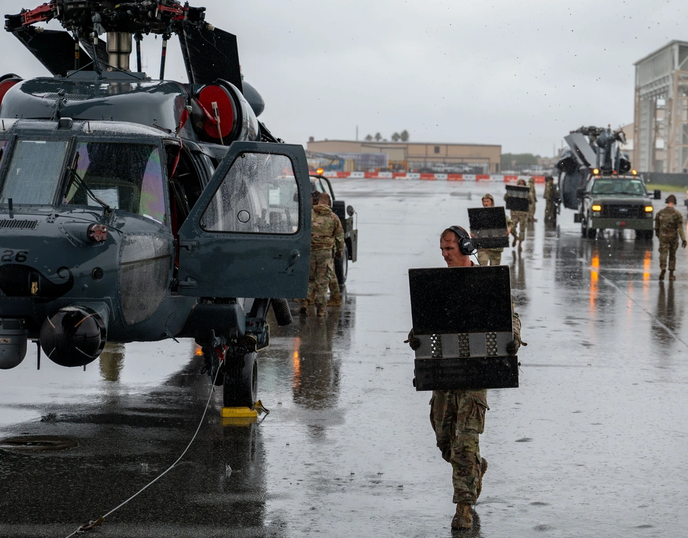 DVIDS Images 920th Rescue Wing relocates aircraft ahead of