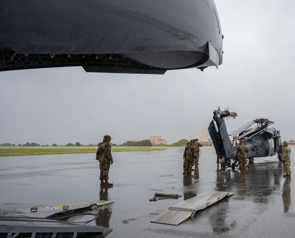 DVIDS Images 920th Rescue Wing relocates aircraft ahead of
