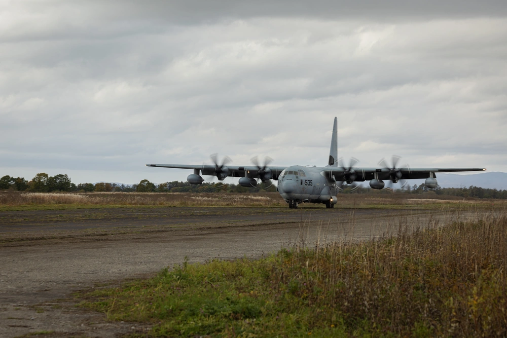 DVIDS - Images - Keen Sword 25 | 3/12 Marines arrive in JASDF Kenebetsu ...