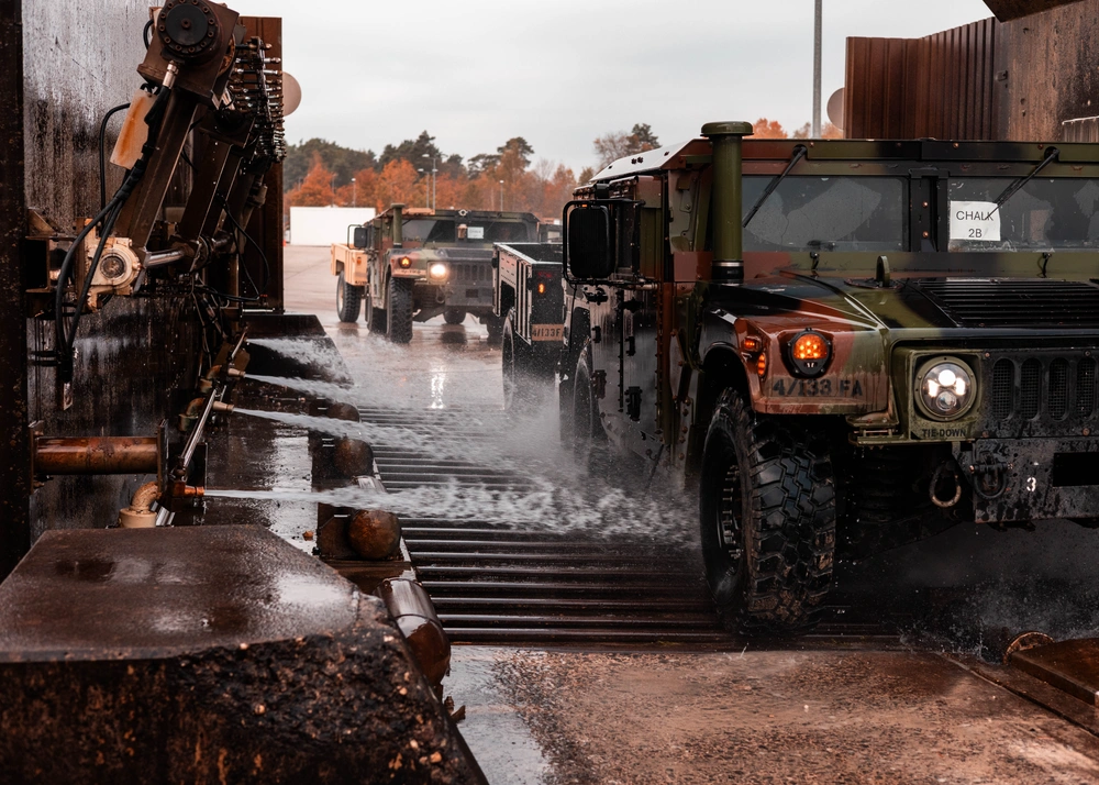 DVIDS - Images - 41st Field Artillery Brigade Wash Rack Operations ...