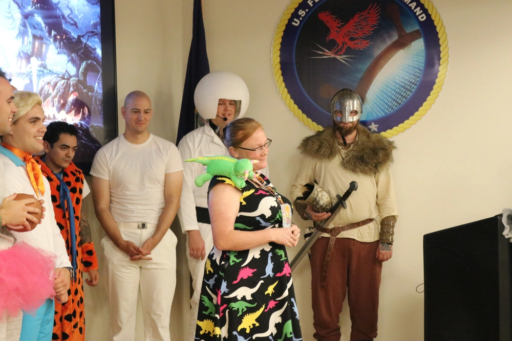 DVIDS Images Halloween Costumes and Trivia Lunch [Image 9 of 9]