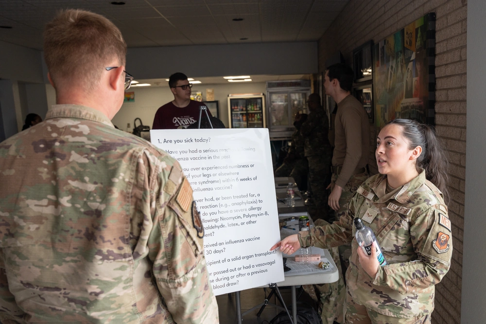DVIDS Images 27th Special Operations Medical Group holds Influenza