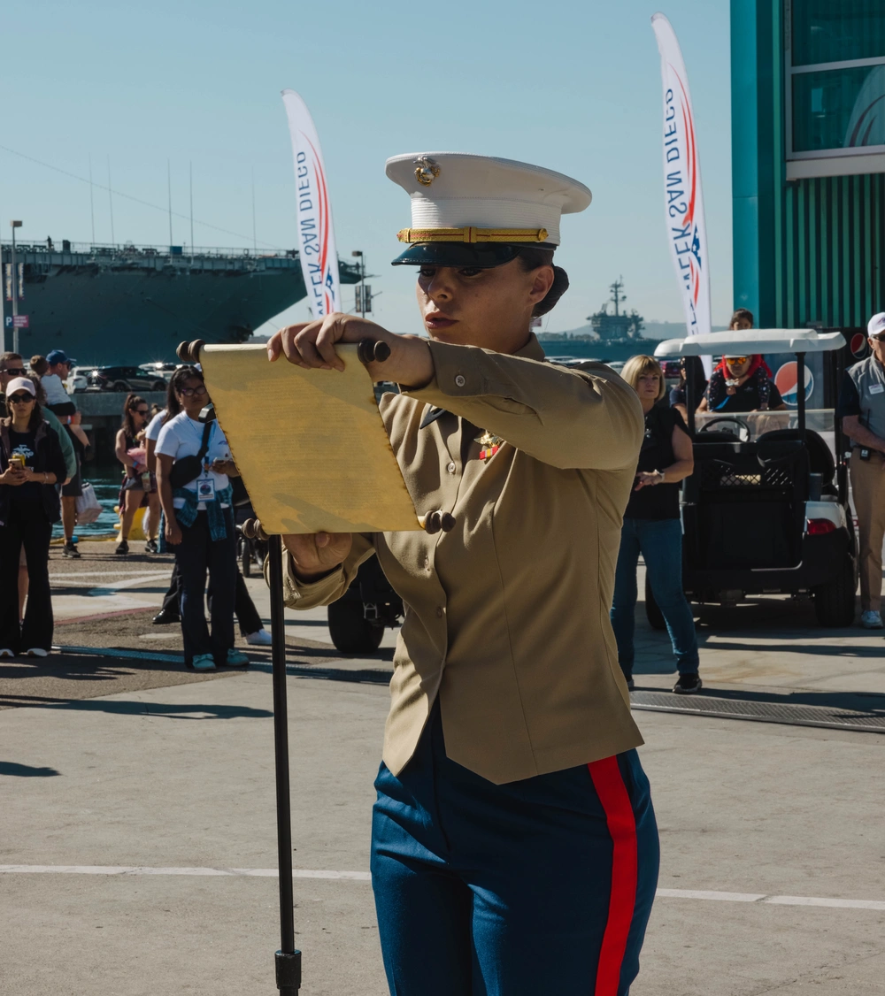 DVIDS Images Fleet Week San Diego 2024 Marine Corps Cake Cutting