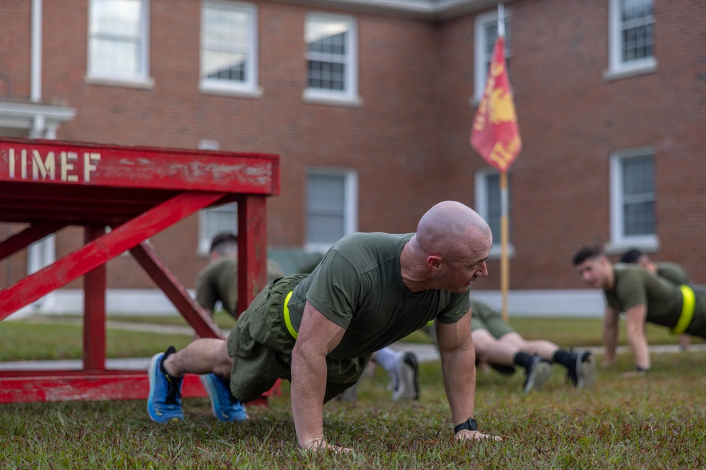 DVIDS Images II MEF Support Battalion Celebrates with a Moto Run